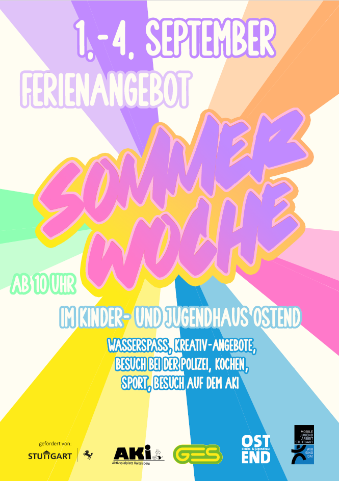 Plakat Sommerwoche 2026